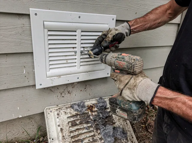 Dryer Vent Cover Replacement in Artesia