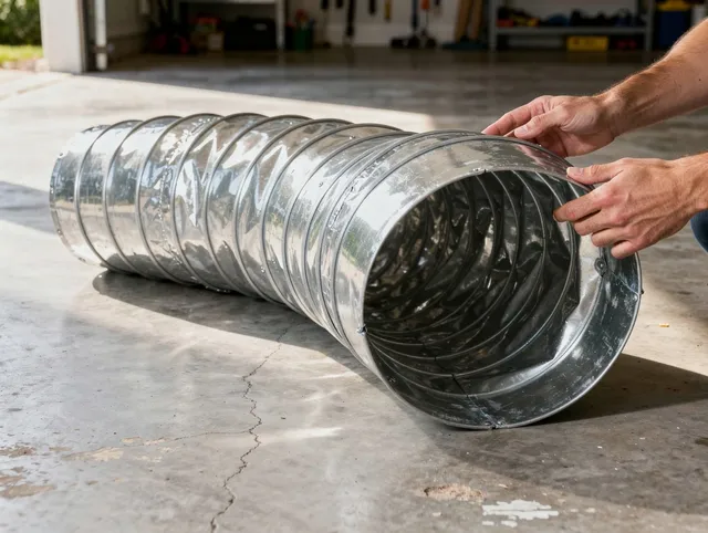 Artesia Dryer Vent Cleaning specialist using advanced equipment for thorough duct cleaning in Artesia