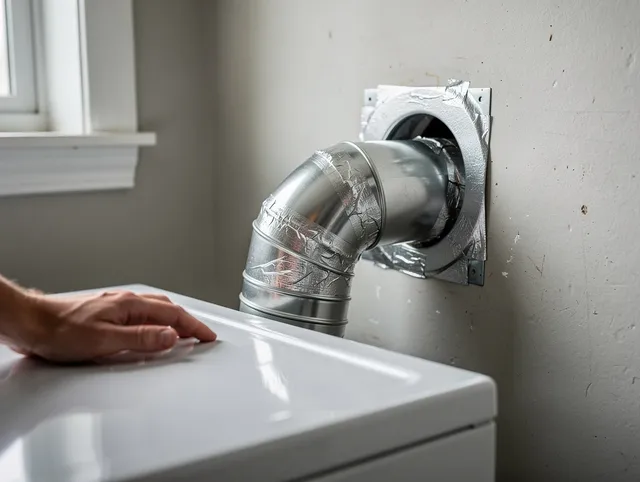 Artesia Dryer Vent Cleaning expert performing professional dryer vent repair and installation in Artesia